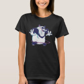 T-shirt Hula Hooping Panda Bear  Sarcastic Cute Panda (Devant)