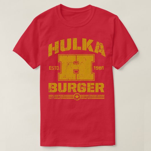 T-shirt HulkaBurger (Design devant)