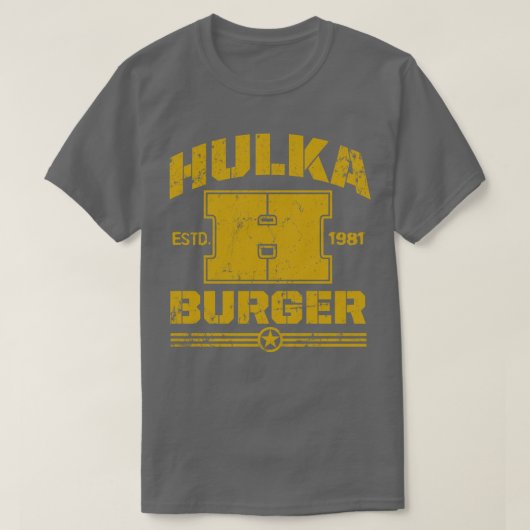 T-shirt HulkaBurger (Design devant)