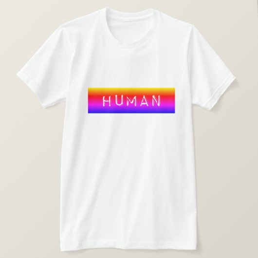 T-shirt Humain - 2 (Design devant)
