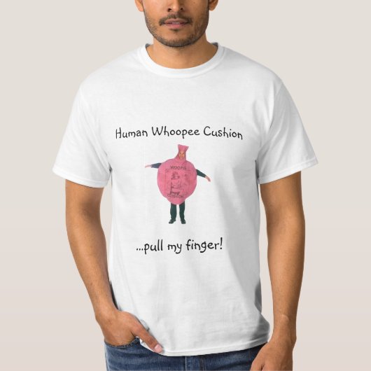 T-shirt humain de coussin de Whoopee (Devant)