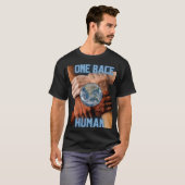 T-shirt humain d'une race (Devant entier)