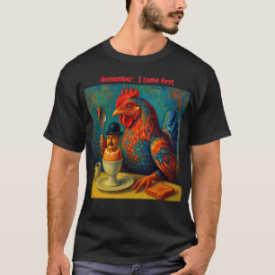 T-shirt Humain dur à cuire - Jeu de dupes au petit-déjeune