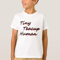 Humain minuscule de tasse de thé