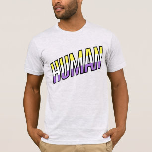 T-shirt Humain non binaire