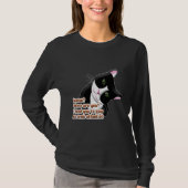 T-shirt Humain ? Où es-tu ? Chat (Devant)