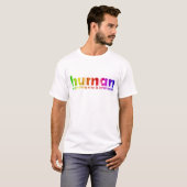 T-shirt Humain - tout autrement est inutile (Devant entier)