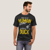 T-shirt Human costume (Devant entier)