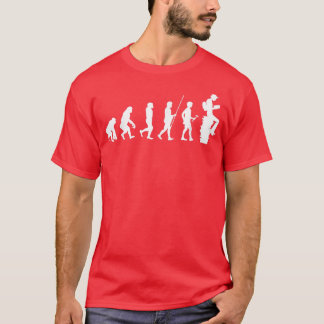 T-shirt Human Evolution Lecture Bookworm Livres Lover Libr