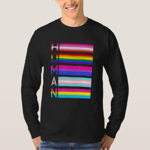 T-shirt Human Lgbt Community Gay Transgender Pride