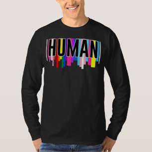T-shirt Human Lgbt Q Fier Ally Gay pride Lgbt Drapeau Rain