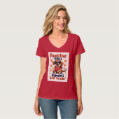 T-shirt Human’s Best Friend Cute Dog (Devant entier)