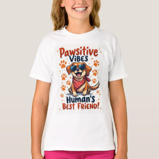 T-shirt Human’s Best Friend Cute Dog