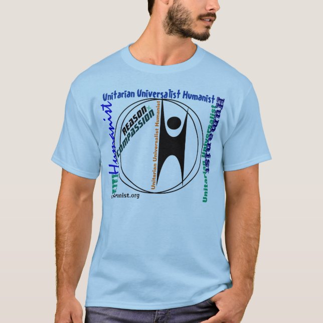 T-shirt Humaniste d'UU (Devant)