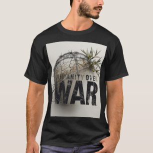 T-shirt Humanité avant la guerre – Art de protestation ant