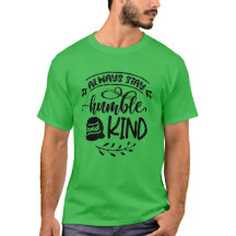 T-shirt humble et nature