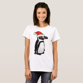 T-shirt Humboldt Penguin Père Noël (Devant entier)