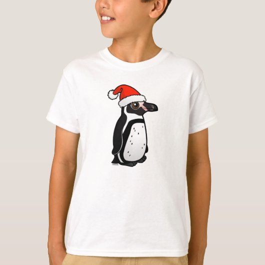 T-shirt Humboldt Penguin Père Noël (Devant)