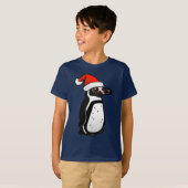 T-shirt Humboldt Penguin Père Noël (Devant entier)