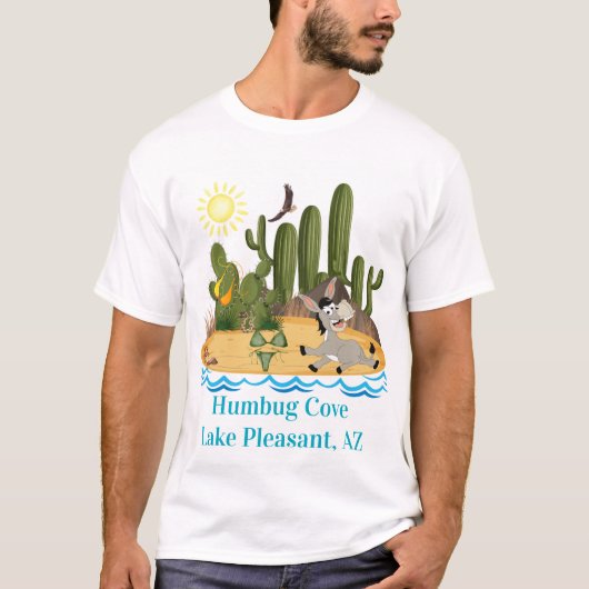 T-shirt Humbug Cove, Lake Pleasant, Arizona (Devant)