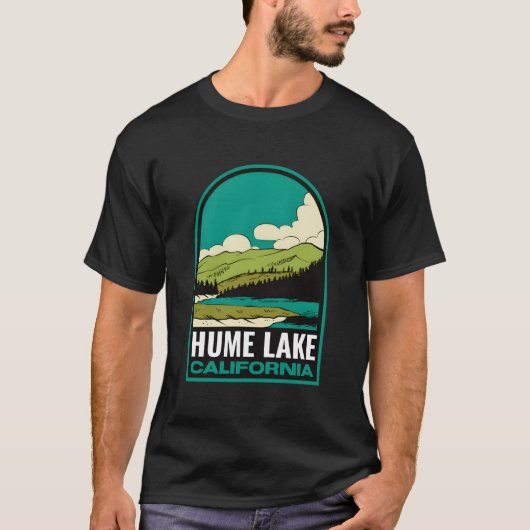 T-shirt Hume Lake Californie (Devant)