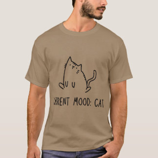 T-shirt Humeur actuelle Chats mignons amis