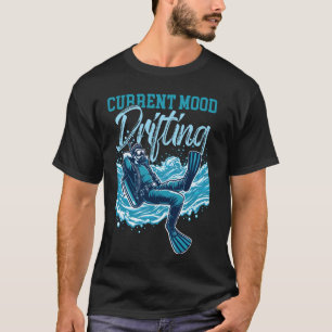 T-shirt Humeur actuelle dérive plongée en scaphandre
