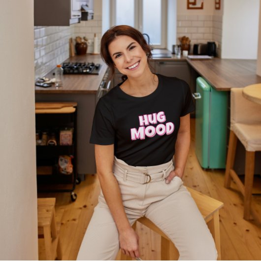 T-shirt Humeur Calin Minimaliste