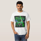 T-shirt Humeur de hacker (Devant entier)