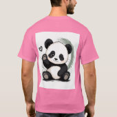 T-shirt Humeur de Petit Panda (Dos)