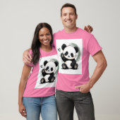 T-shirt Humeur de Petit Panda (Unisexe)