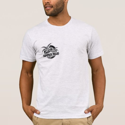 T-shirt Humeur d'été (Devant)