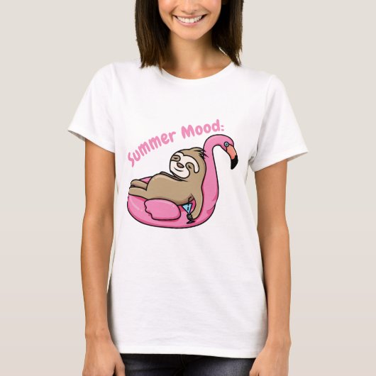 T-shirt Humeur d'été (Devant)