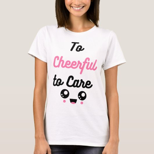 T-Shirt Humeur : Joyeux (Devant)