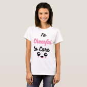 T-Shirt Humeur : Joyeux (Devant entier)