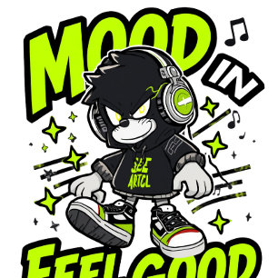 T-shirt Humeur Ressentez Bonne - Anime Streetwear Gamer Am