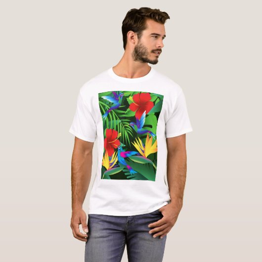 T-shirt hummingbird (Devant entier)