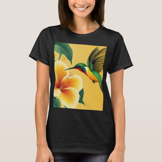 T-SHIRT HUMMINGBIRD N° 1 (Devant)