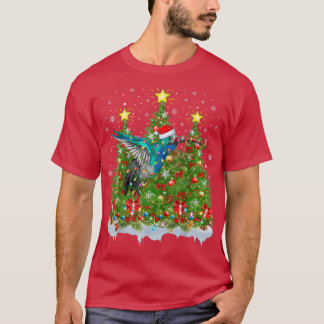 T-shirt Hummingbird Xmas Lights Père Noël Hummingbird Chri