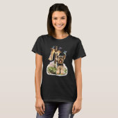 T-shirt Hummingbird Yorkshire Terrier (Devant entier)