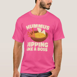 T-shirt Hummus Plongeant Comme Un Patron