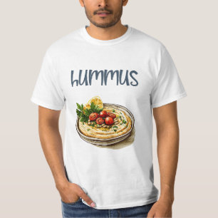 T-shirt Hummus Végétal Crémeux, Aventure Savoureuse