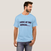 T-shirt humoristique (Devant entier)