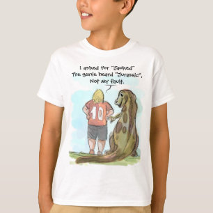 T-shirt humoristique pour enfants 'Jurassic Jacked