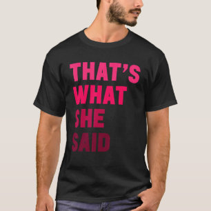 T-shirt Humoristique Sarcastique célèbre blague C'est ce q