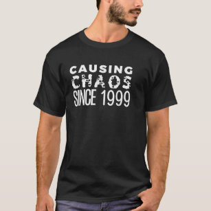 T-shirt Humour 1999 Amusante Anniversaire de 24 ans Hommes