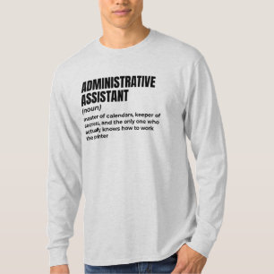 T-shirt Humour adjoint administratif