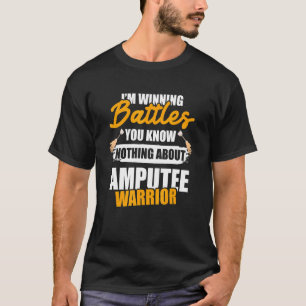 T-shirt Humour amputé À propos de récupération des bras de