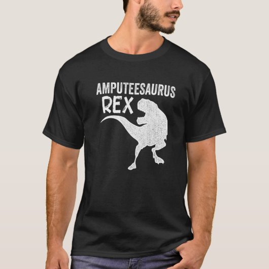T-shirt Humour amputé Saurusrex Récupération du bras de ja (Devant)