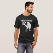 T-shirt Humour amputé Saurusrex Récupération du bras de ja (Devant entier)